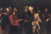 MANFREDI, Bartolomeo Tribute to Caesar Spain oil painting artist